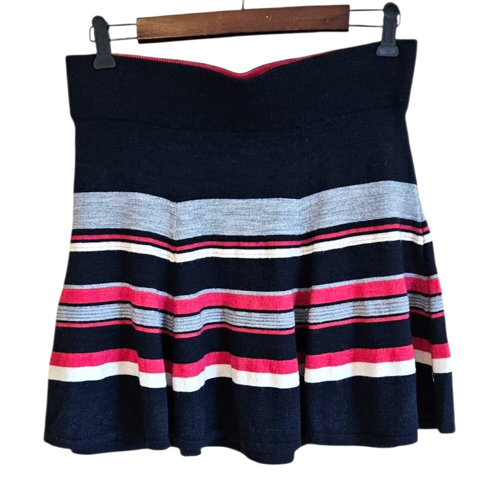 Smartwool Women’s Striped Merino Wool Blend Knit Skirt Size Small